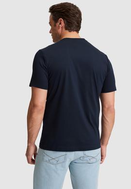 Erkek Koyu Lacivert Basic Tişört - 50324943021