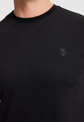 Erkek Siyah Basic Tişört - 50324944006
