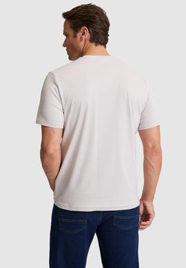 Erkek Açık Gri Basic Tişört - 50324944068