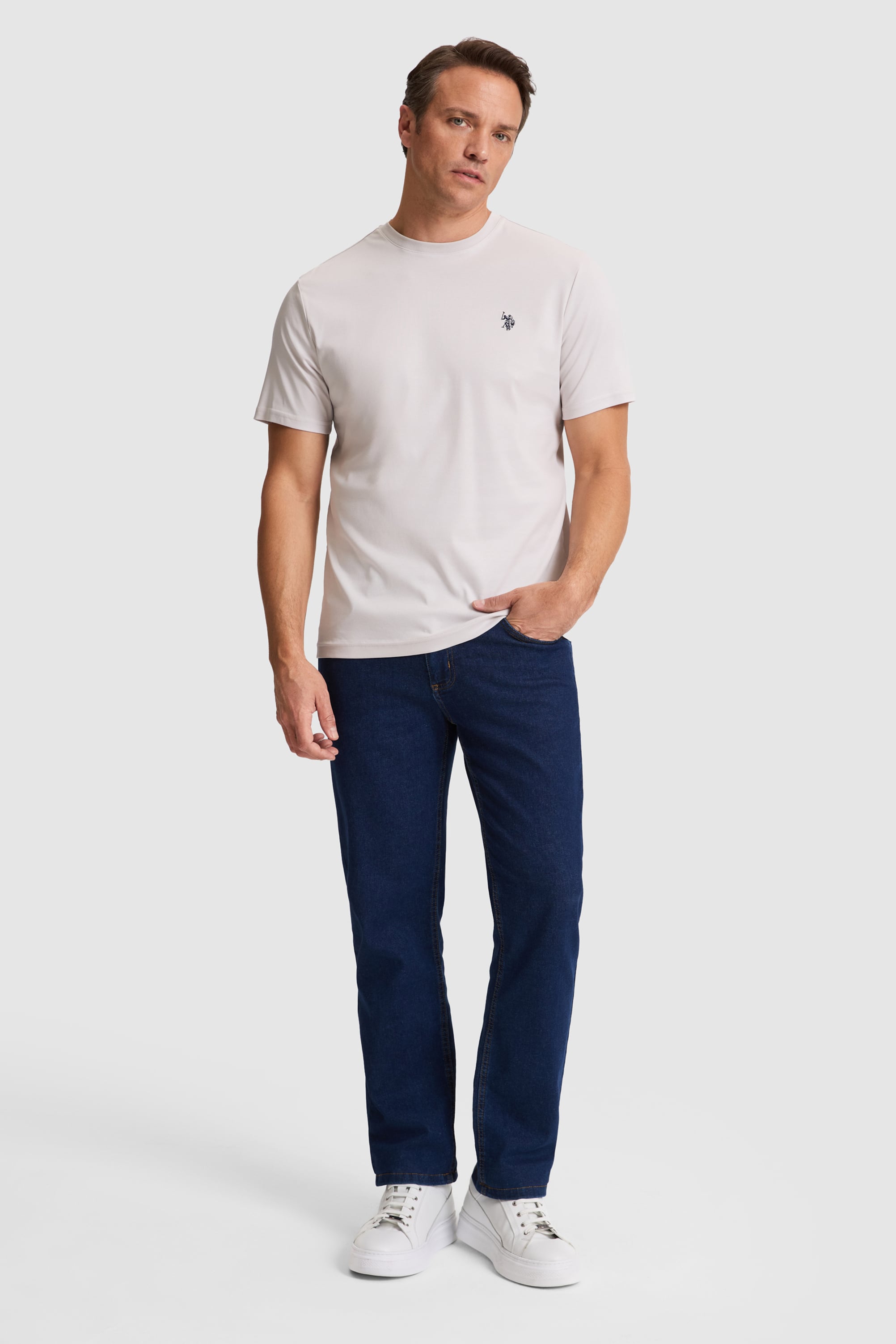 تی شرت یقه گرد رگولار مردانه یو اس پولو | U.S. Polo Assn. - تصویر 4