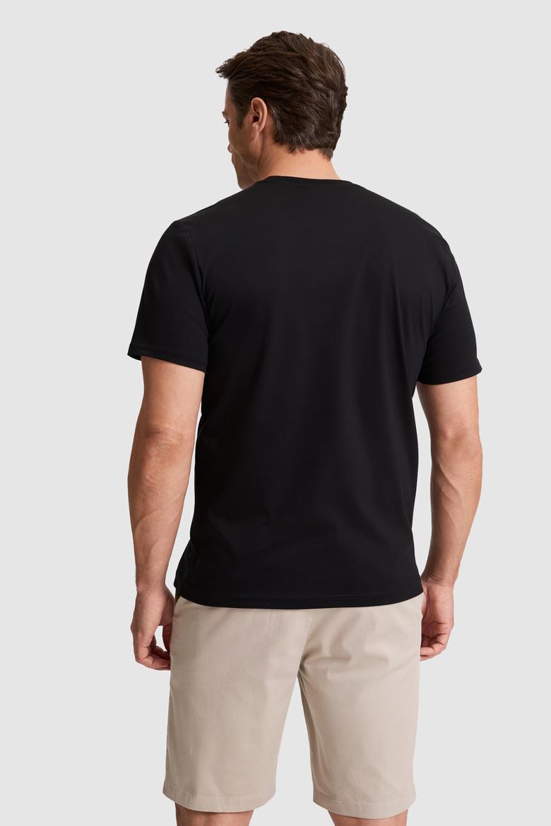 Erkek Siyah Basic Tişört - 50324943001