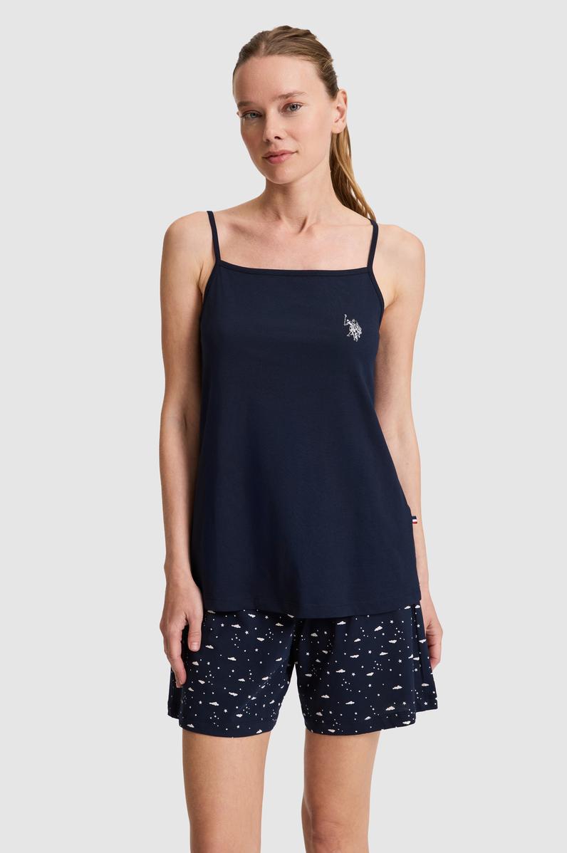 Kadın Lacivert Pijama Takımı