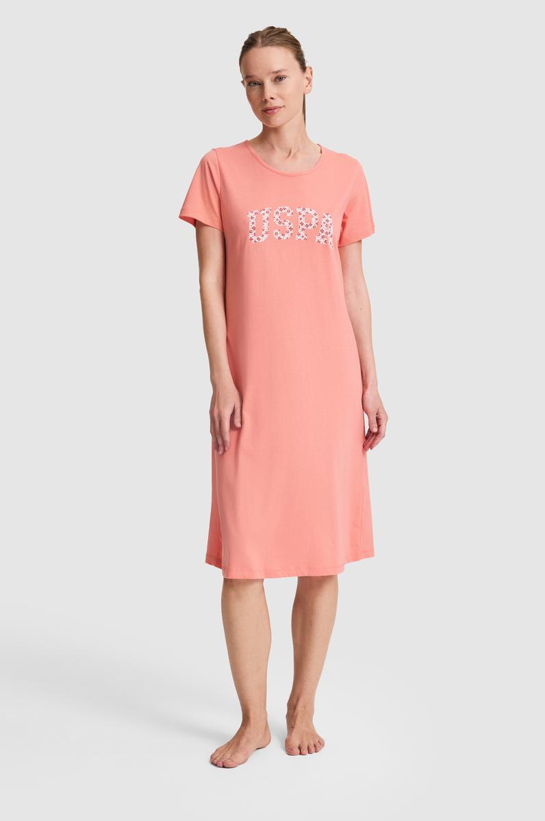 Kadın Somon Pijama Takımı