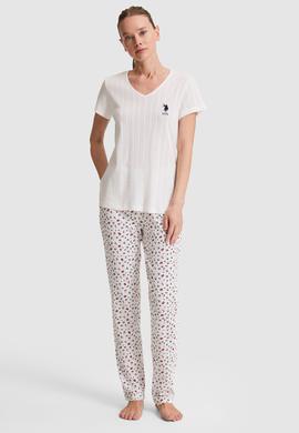 Kadın Ekru Pijama Takımı - 50327970001