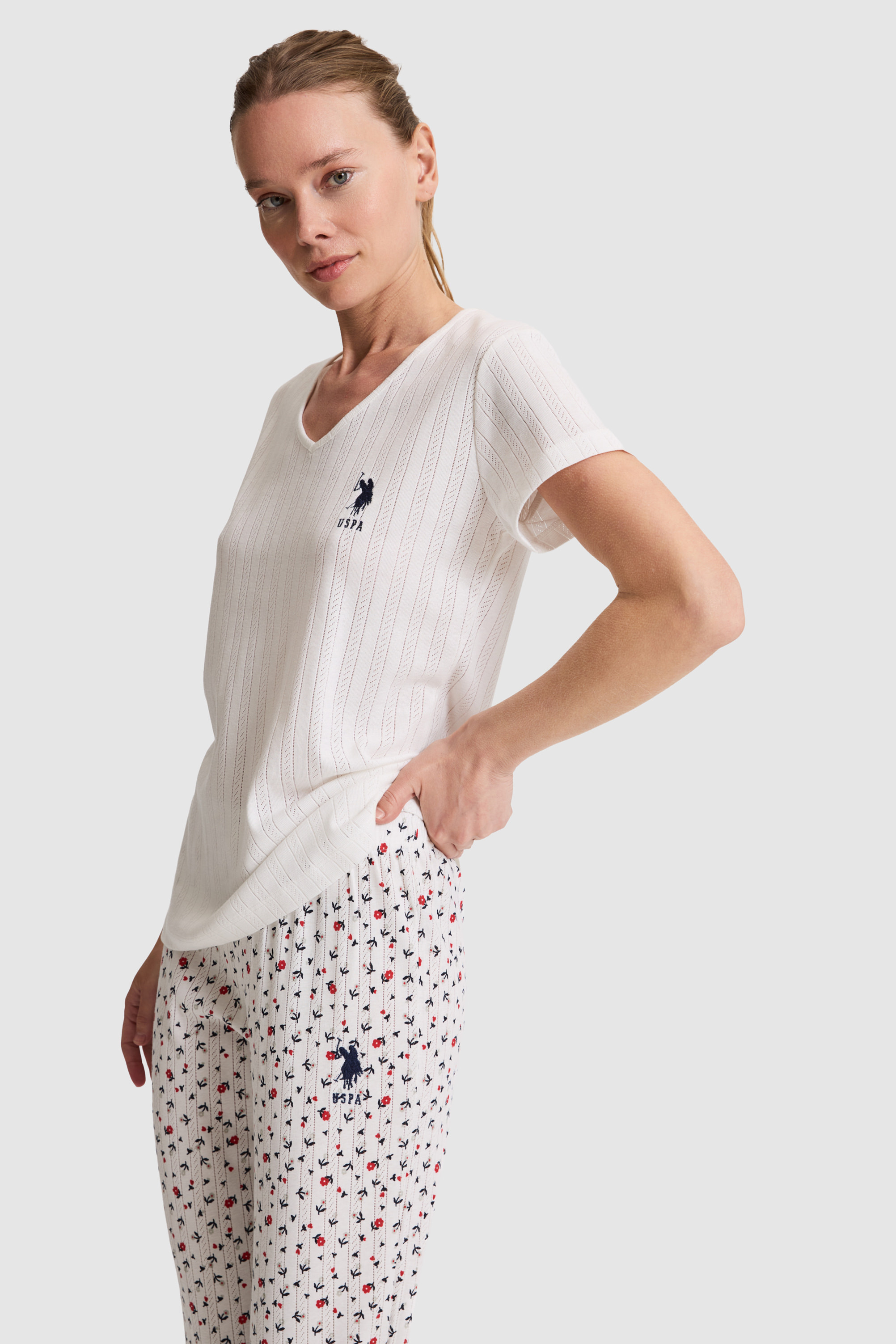Kadın Ekru Pijama Takımı - 50327970001