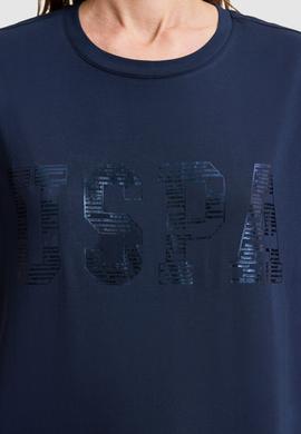 Kadın Lacivert Bisiklet Yaka Basic Tişört - 50321690045