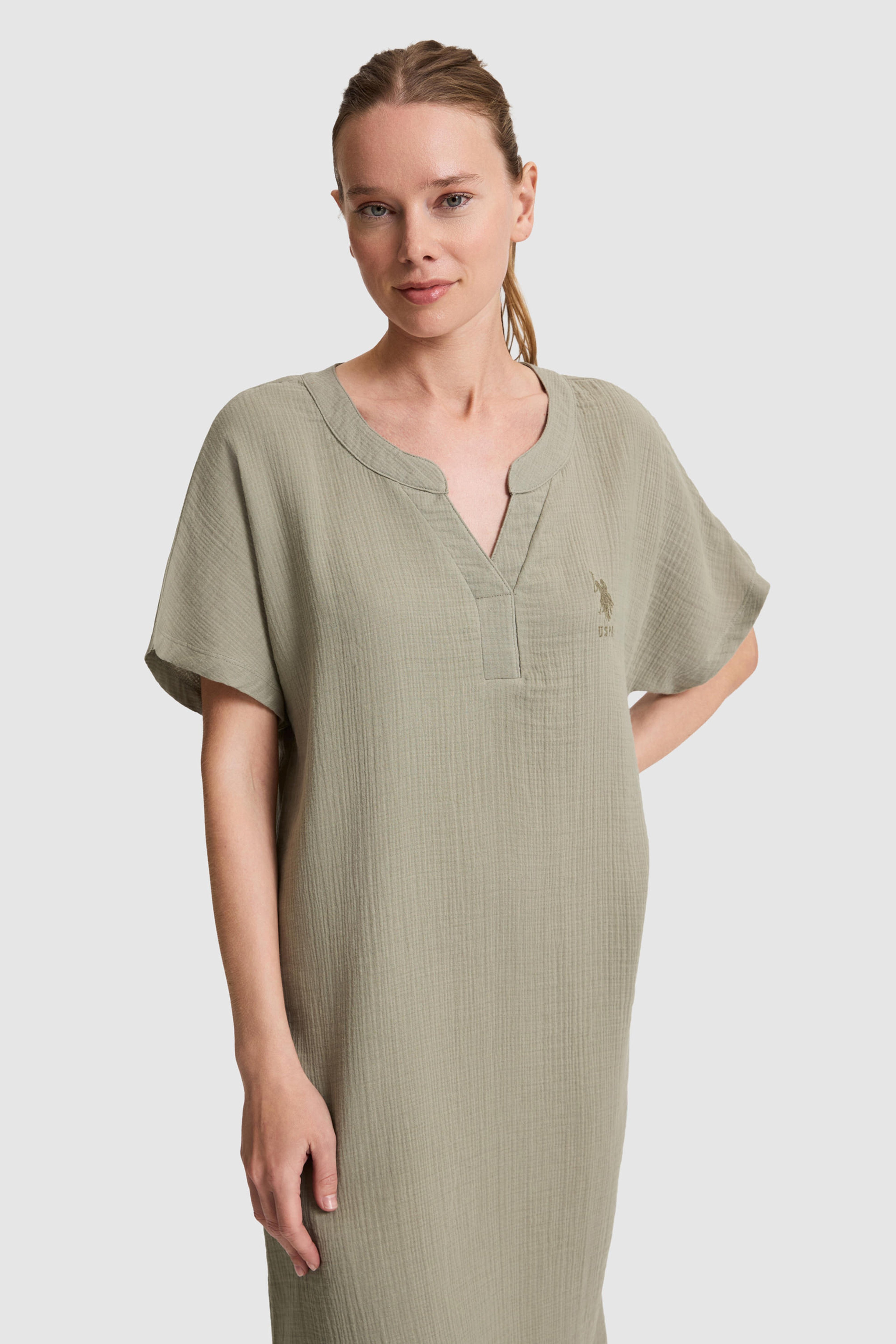 Kadın Haki Pijama Takımı - Image 2