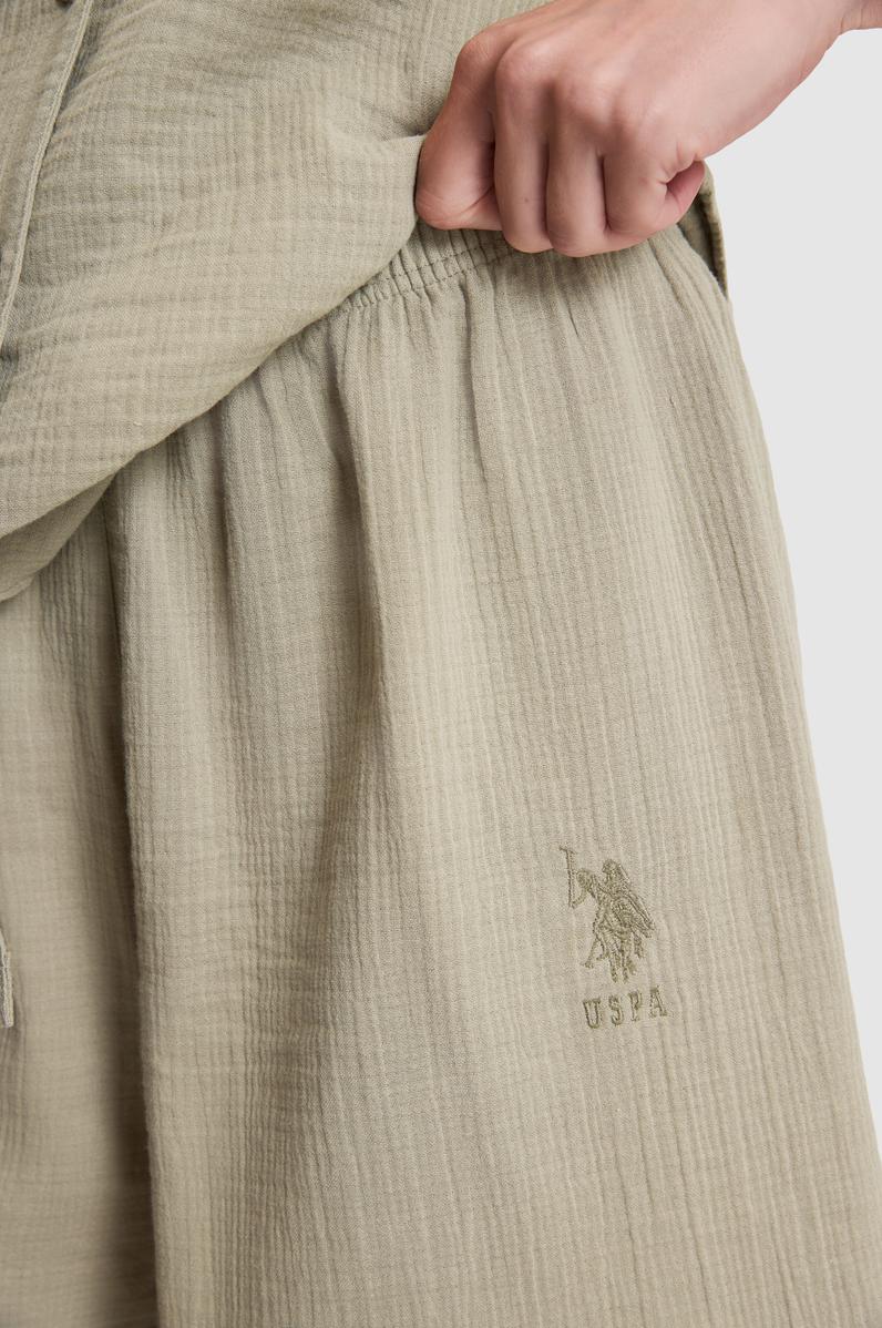 Kadın Haki Pijama Takımı