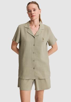 Kadın Haki Pijama Takımı - 50326530002