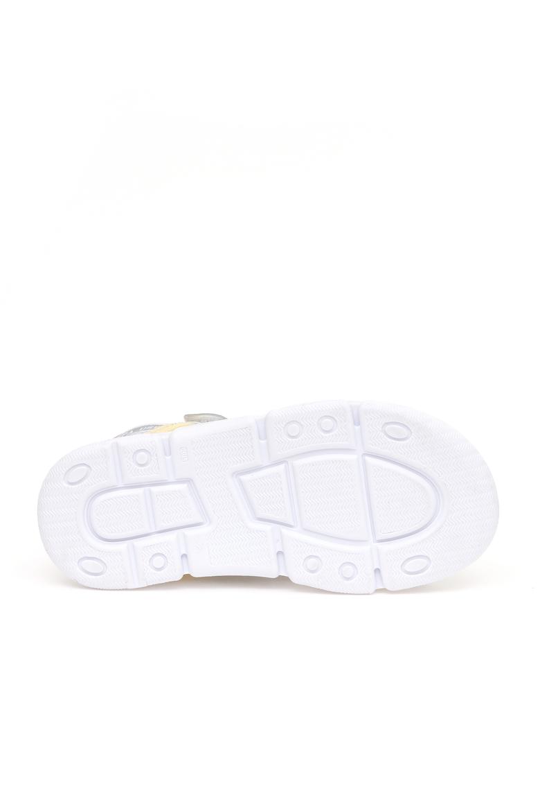 Kız Çocuk Gri Sandalet - 50286838019