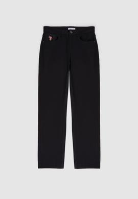 Erkek Slim Fit Siyah Kanvas / Chino Pantolon - 50322356269