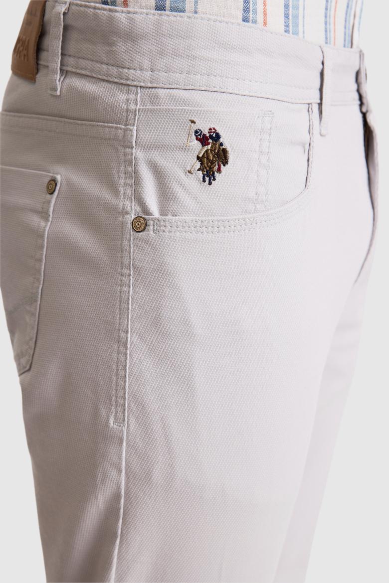 Erkek Açık Gri Kanvas / Chino Pantolon - 50289931017