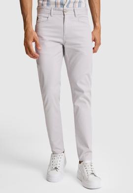 Erkek Açık Gri Kanvas / Chino Pantolon - 50289931017