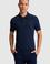 Erkek Regular Fit Polo Yaka Lacivert Basic Tişört