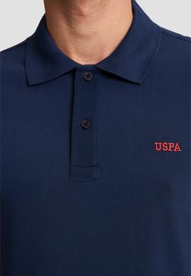 Erkek Regular Fit Polo Yaka Lacivert Basic Tişört - 50306007250
