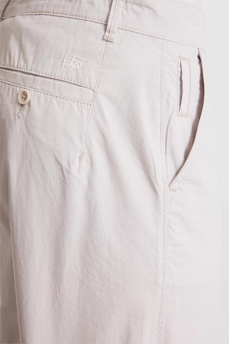 Erkek Carrot Fit Açık Gri Kanvas Pantolon - 50300546139