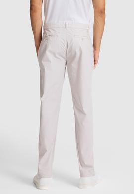 Erkek Carrot Fit Açık Gri Kanvas Pantolon - 50300546139