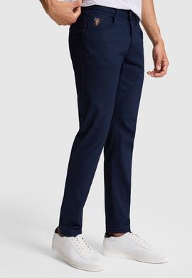 Erkek Lacivert Kanvas / Chino Pantolon - 50322356192