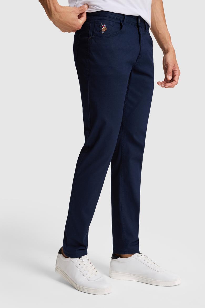 Erkek Lacivert Kanvas / Chino Pantolon - 50322356192