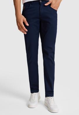 Erkek Lacivert Kanvas / Chino Pantolon - 50322356192