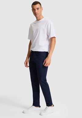 Erkek Lacivert Kanvas / Chino Pantolon - 50322356192