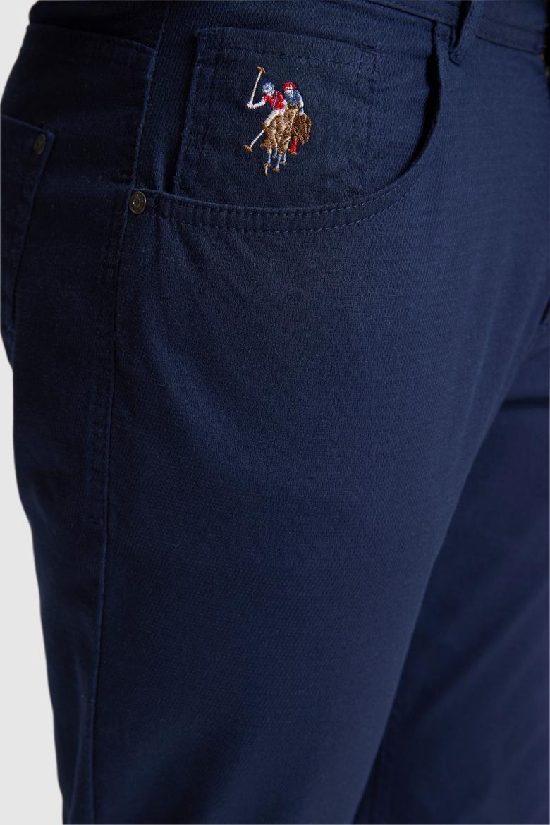 Erkek Lacivert Kanvas / Chino Pantolon - 50322356192