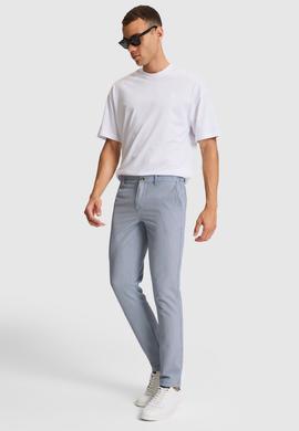 Erkek Lacivert Kanvas Pantolon - 50325512017