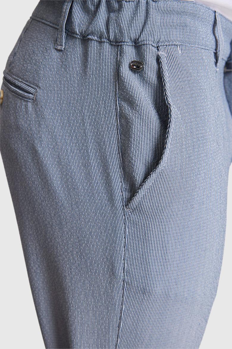 Erkek Lacivert Kanvas Pantolon - 50325512017