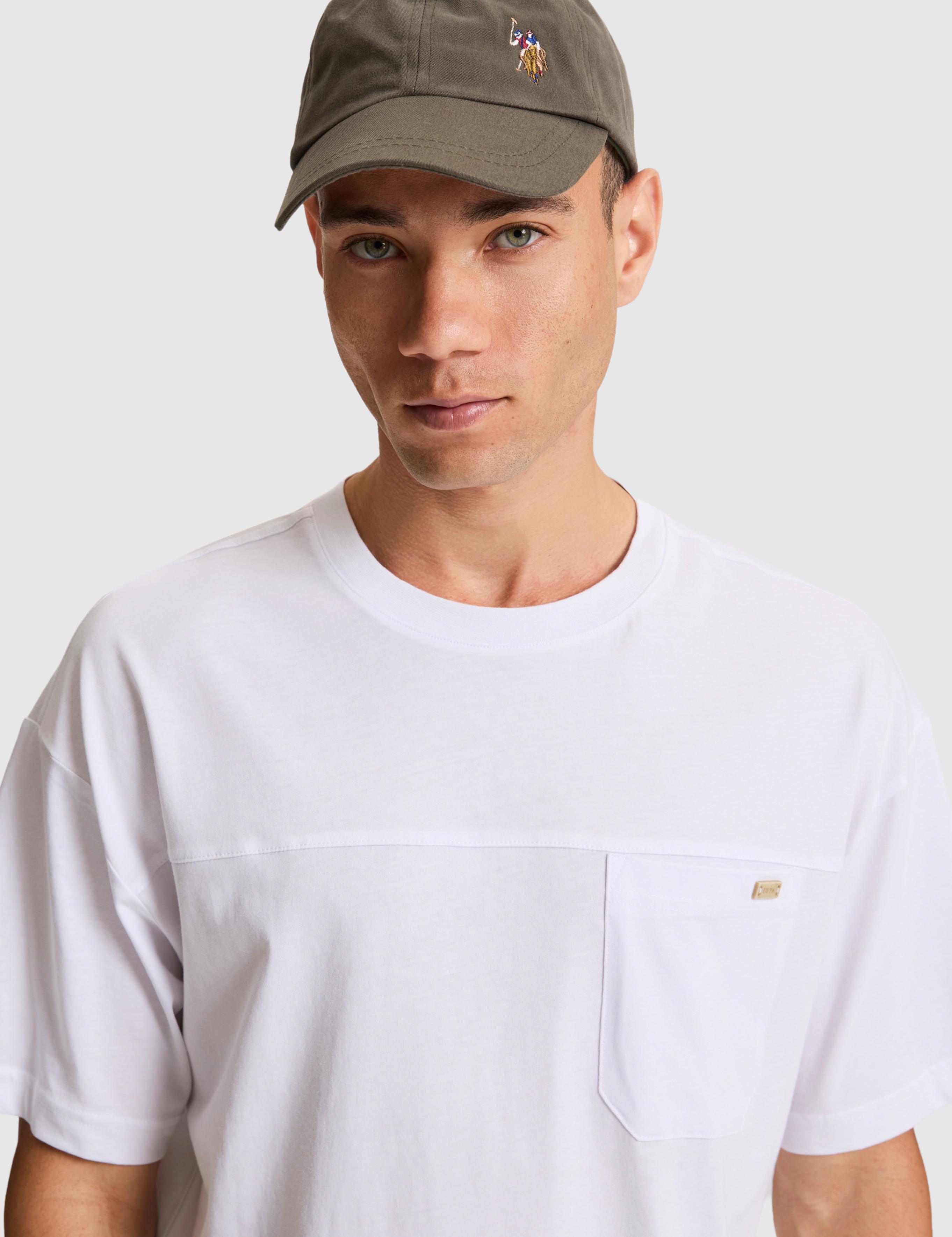 تی شرت یقه گرد ریلکس مردانه یو اس پولو | U.S. Polo Assn. - تصویر 2