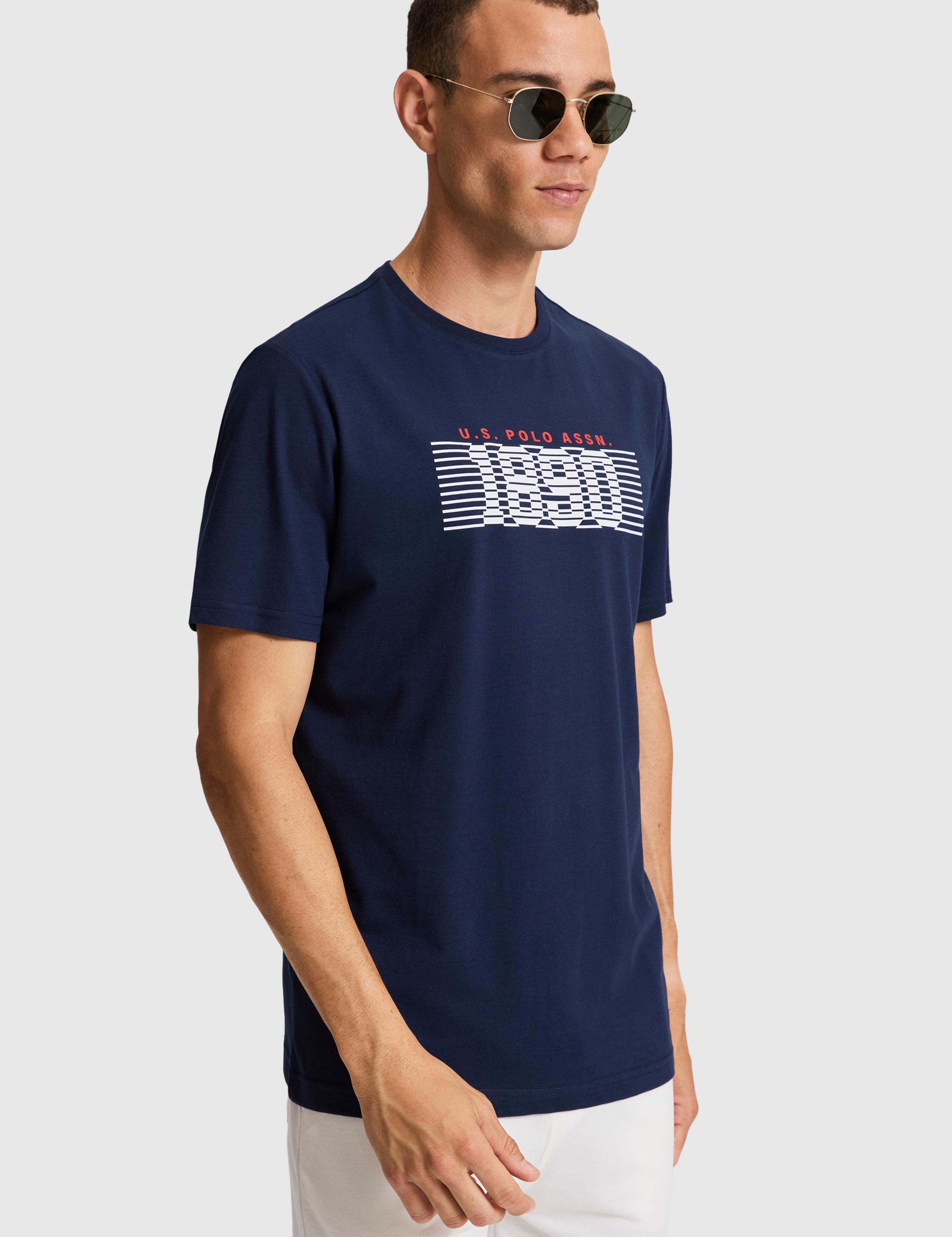 تی شرت یقه گرد  رگولار  مردانه یو اس پولو | U.S. Polo Assn. - تصویر 3