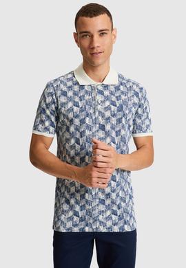 Erkek Açık Lacivert Regular Fit Polo Yaka Tişört - 50322391015