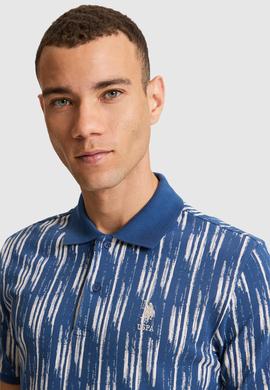 Erkek Açık Lacivert Regular Fit Polo Yaka Tişört - 50322387012
