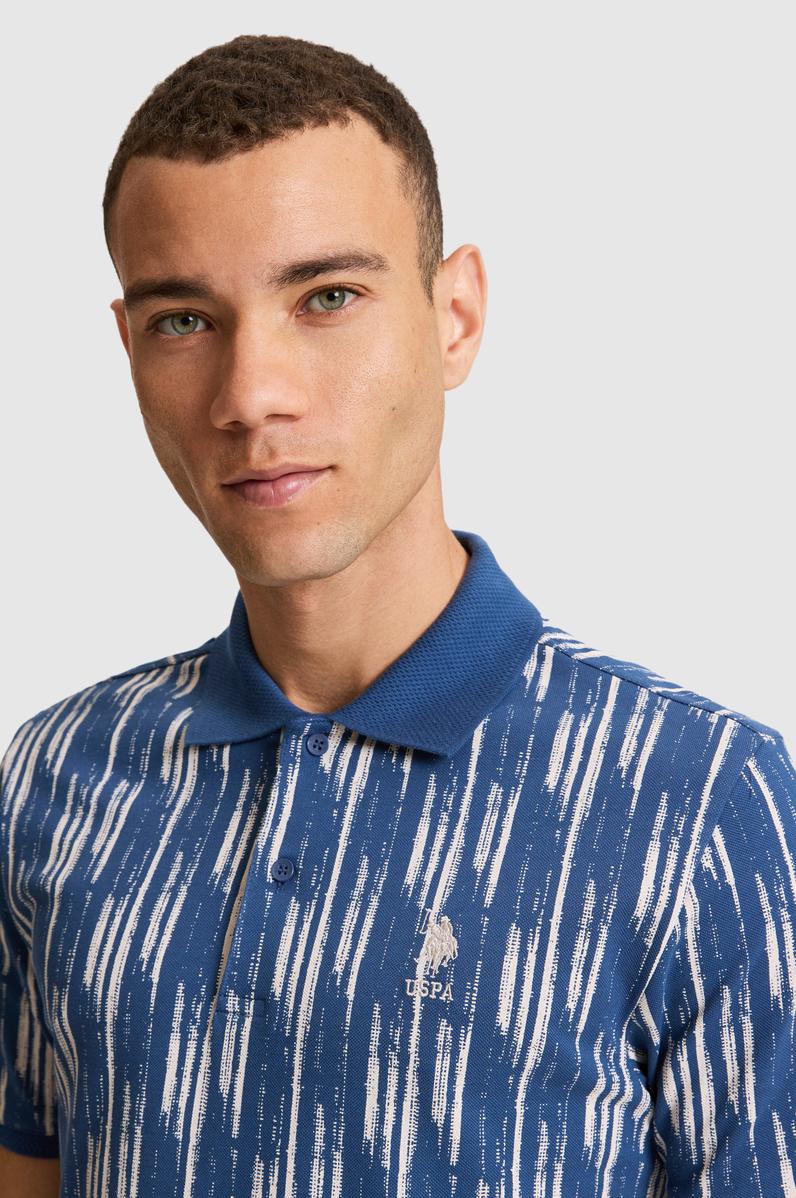 Erkek Açık Lacivert Regular Fit Polo Yaka Tişört