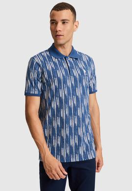 Erkek Açık Lacivert Regular Fit Polo Yaka Tişört - 50322387012