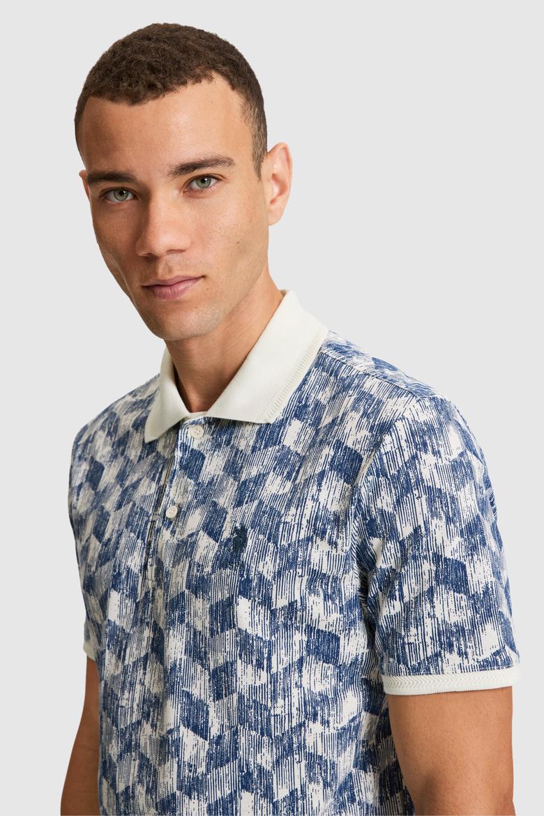 Erkek Açık Lacivert Regular Fit Polo Yaka Tişört - 50322391015