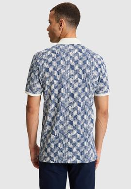 Erkek Açık Lacivert Regular Fit Polo Yaka Tişört - 50322391015