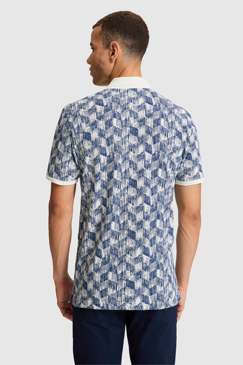 Erkek Açık Lacivert Regular Fit Polo Yaka Tişört - 50322391015