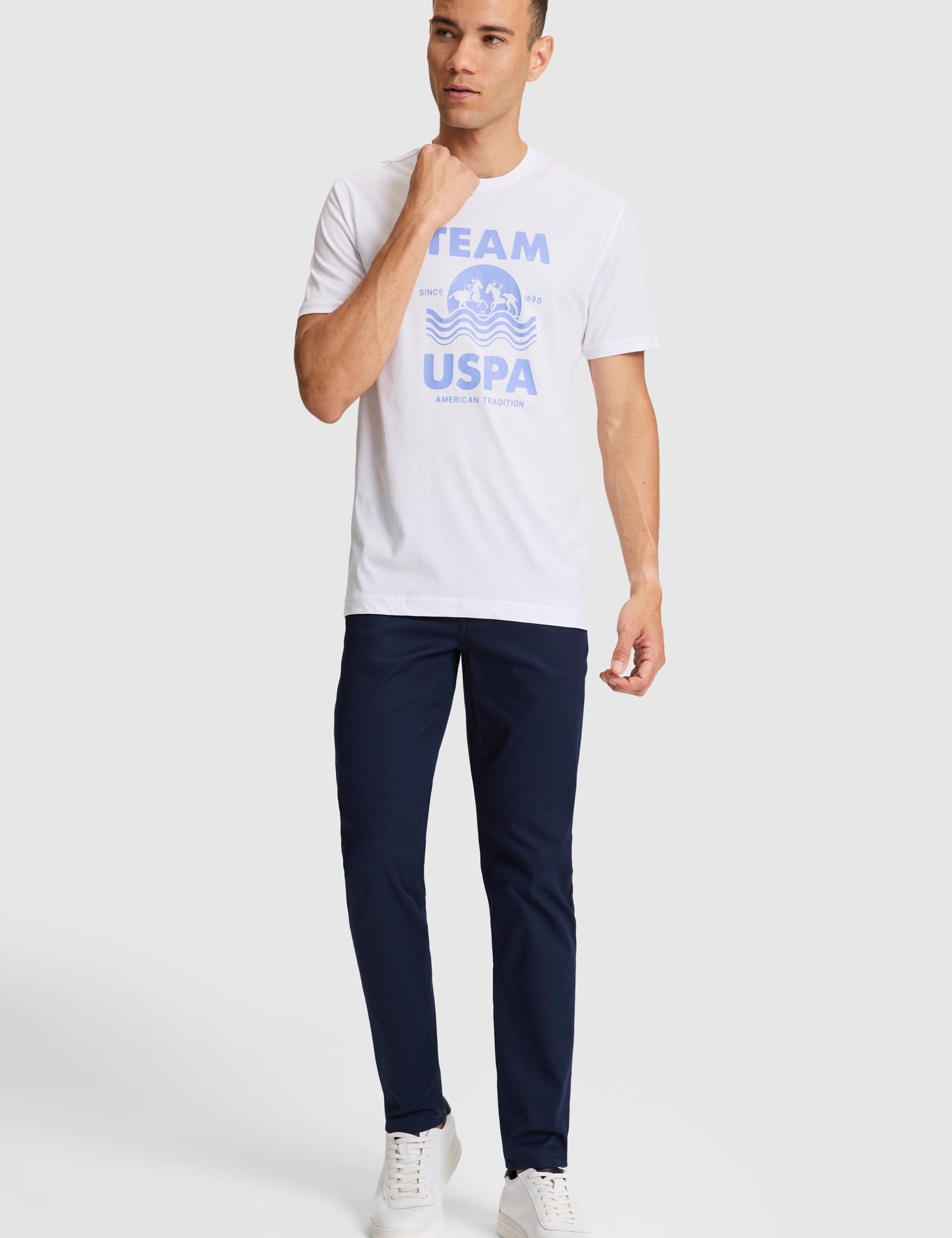 تی شرت یقه گرد رگولار مردانه یو اس پولو | U.S. Polo Assn. - تصویر 4