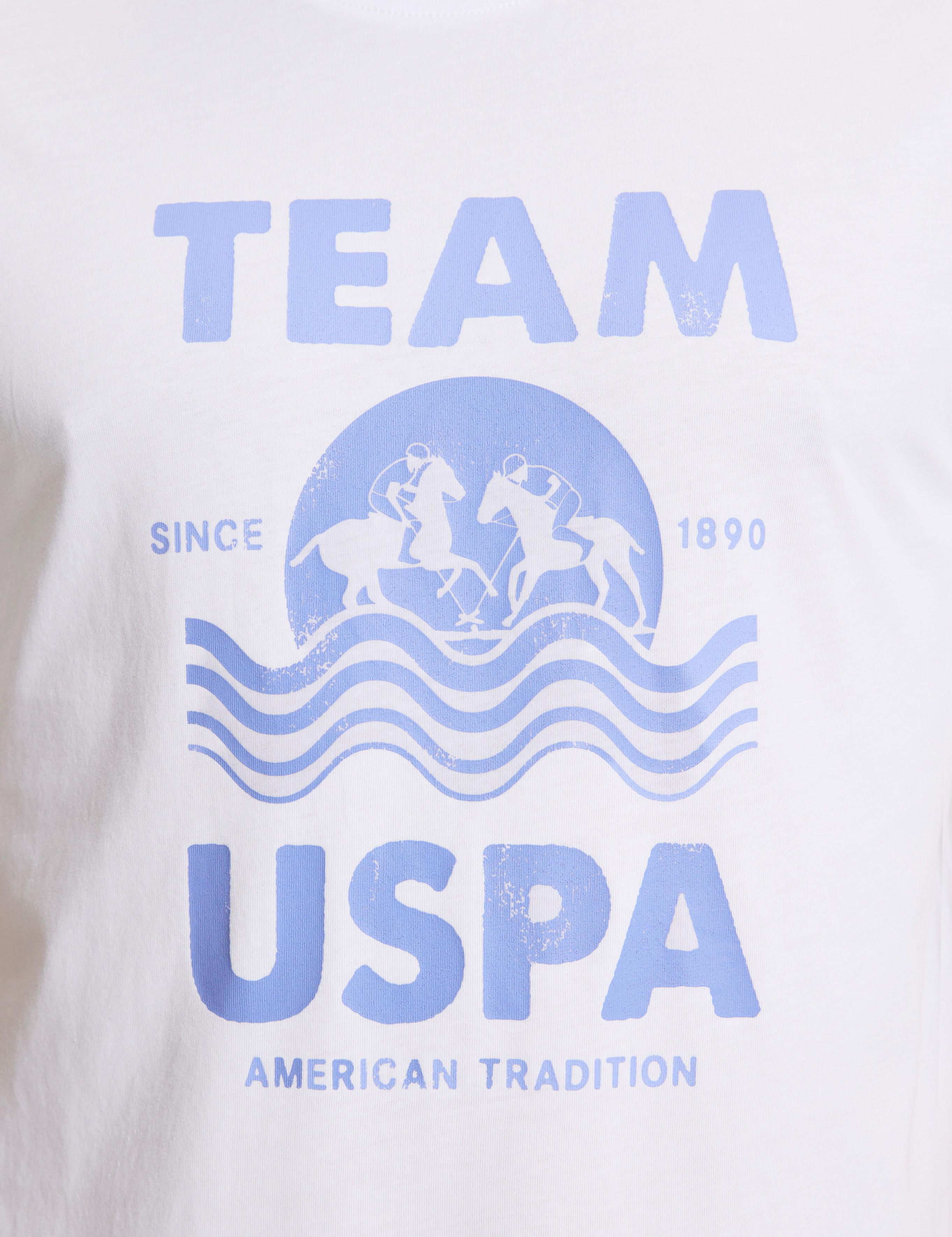 تی شرت یقه گرد رگولار مردانه یو اس پولو | U.S. Polo Assn. - تصویر 6