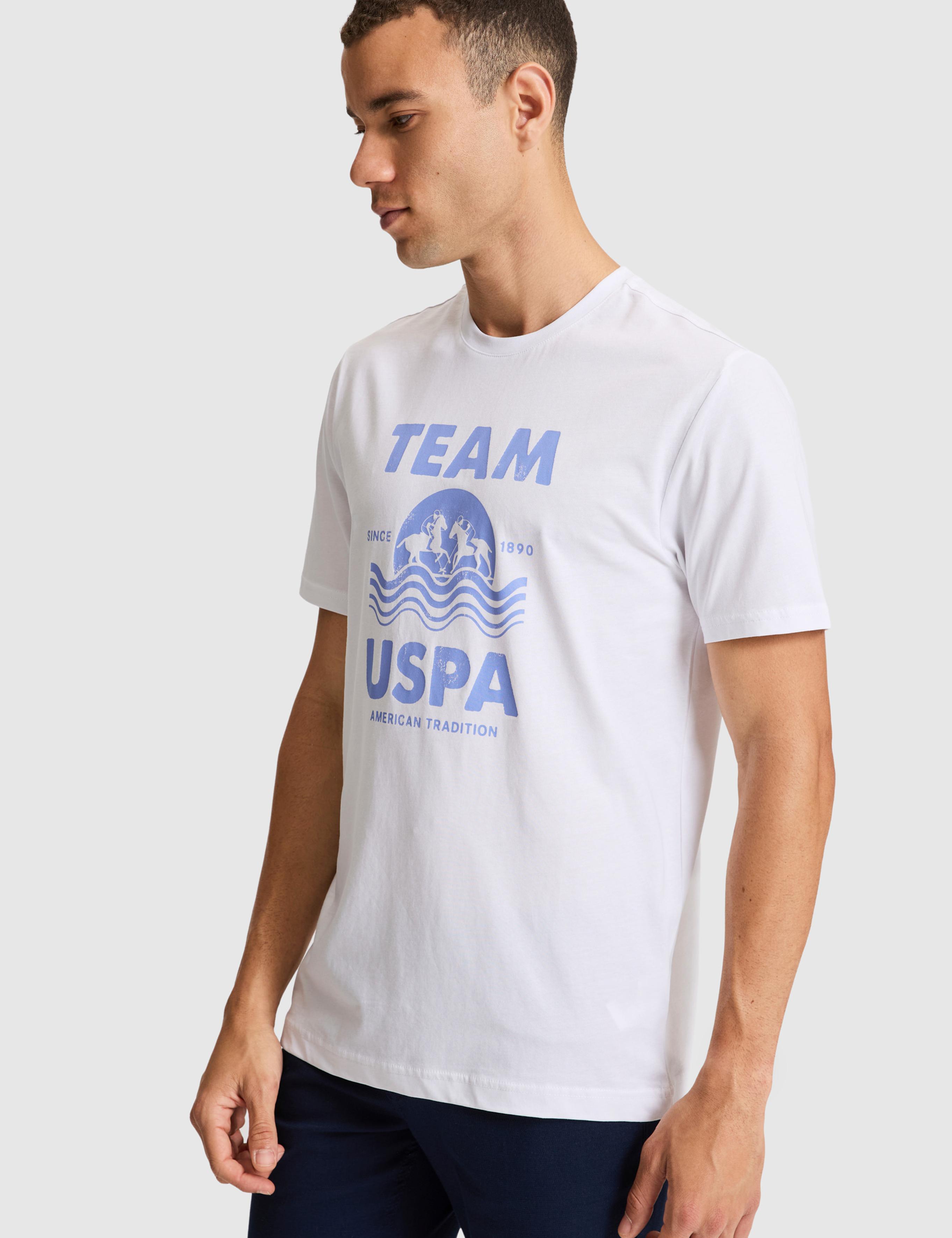 تی شرت یقه گرد رگولار مردانه یو اس پولو | U.S. Polo Assn. - تصویر 3