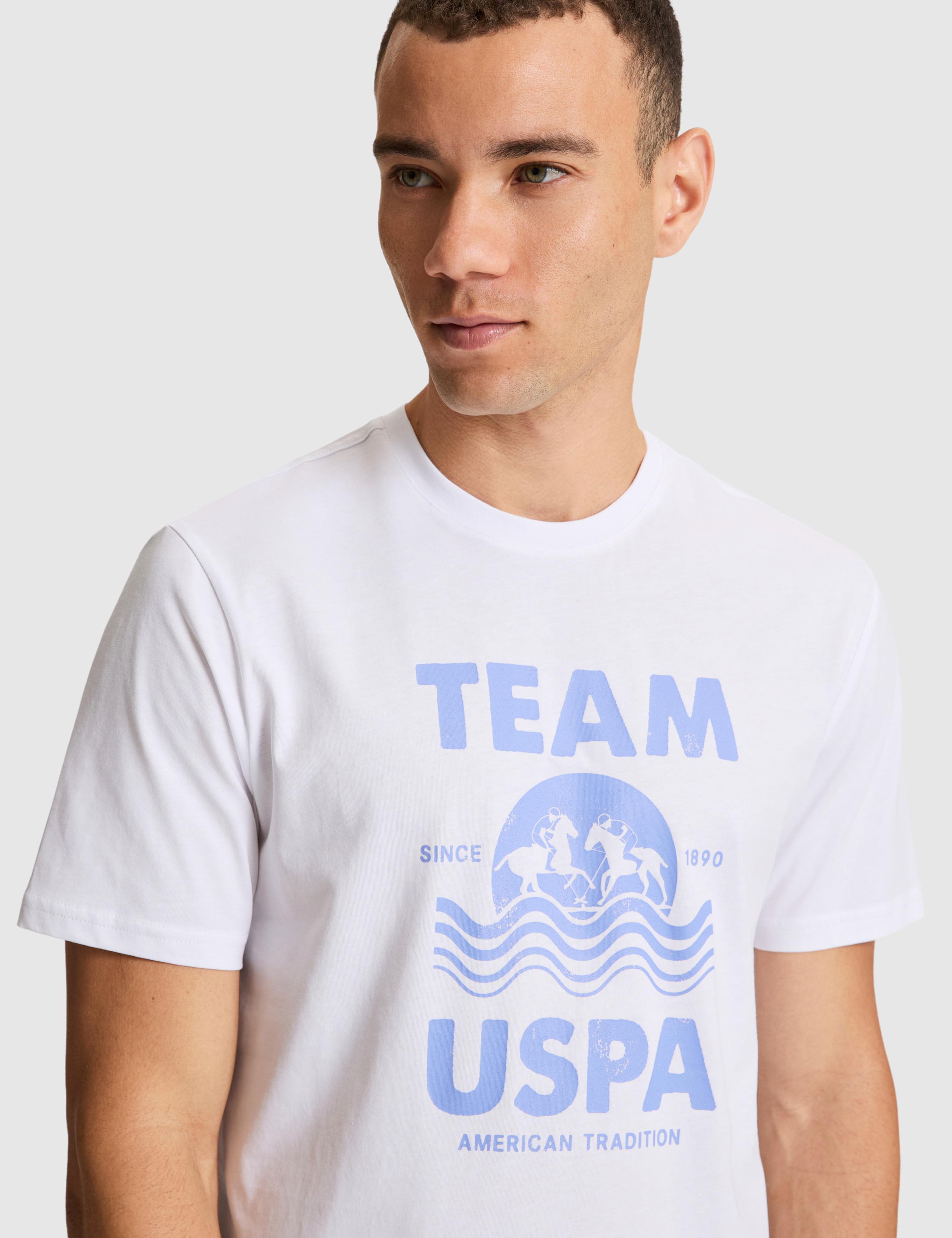 تی شرت یقه گرد رگولار مردانه یو اس پولو | U.S. Polo Assn. - تصویر 2
