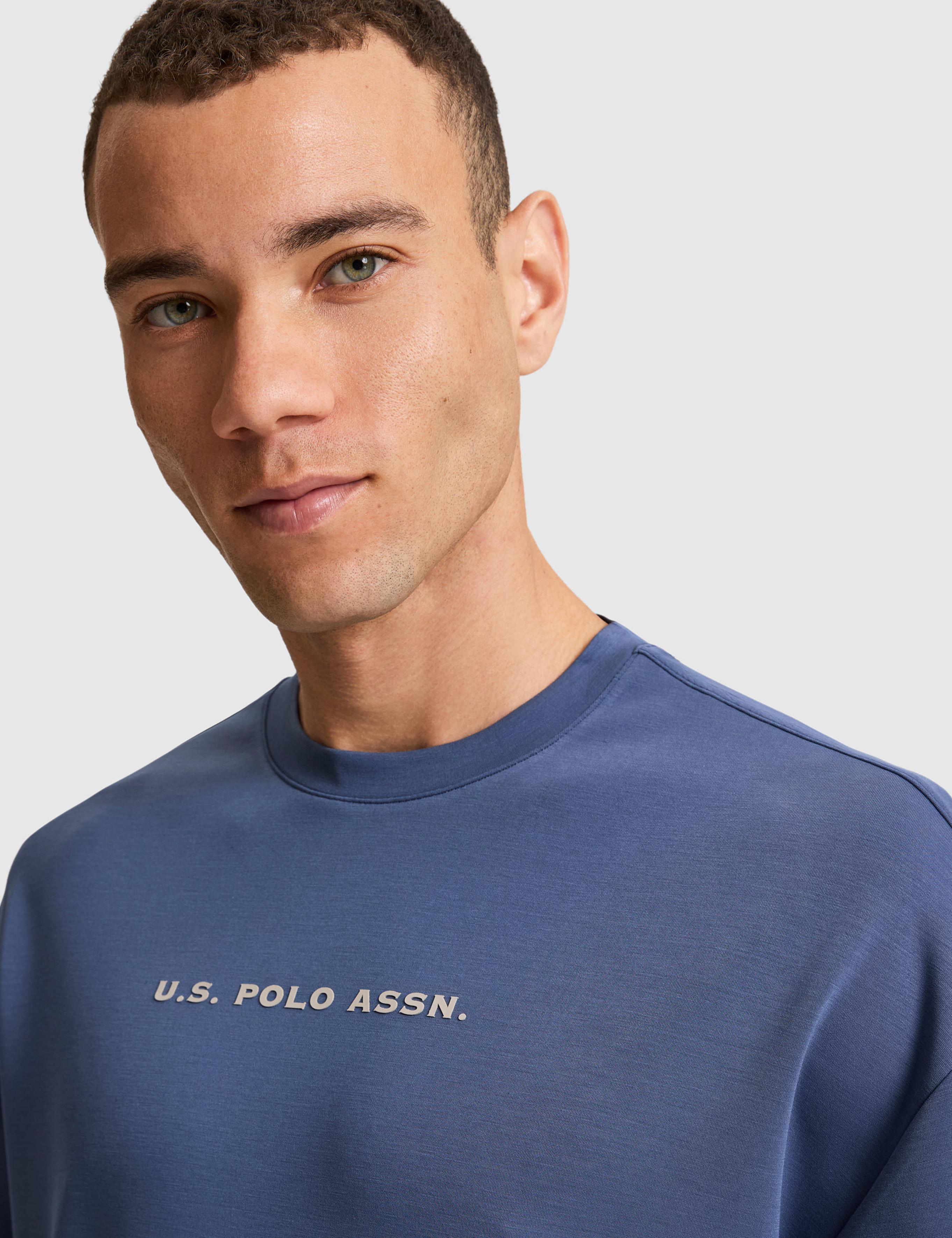 تی شرت یقه گرد Oversize مردانه یو اس پولو | U.S. Polo Assn. - تصویر 2