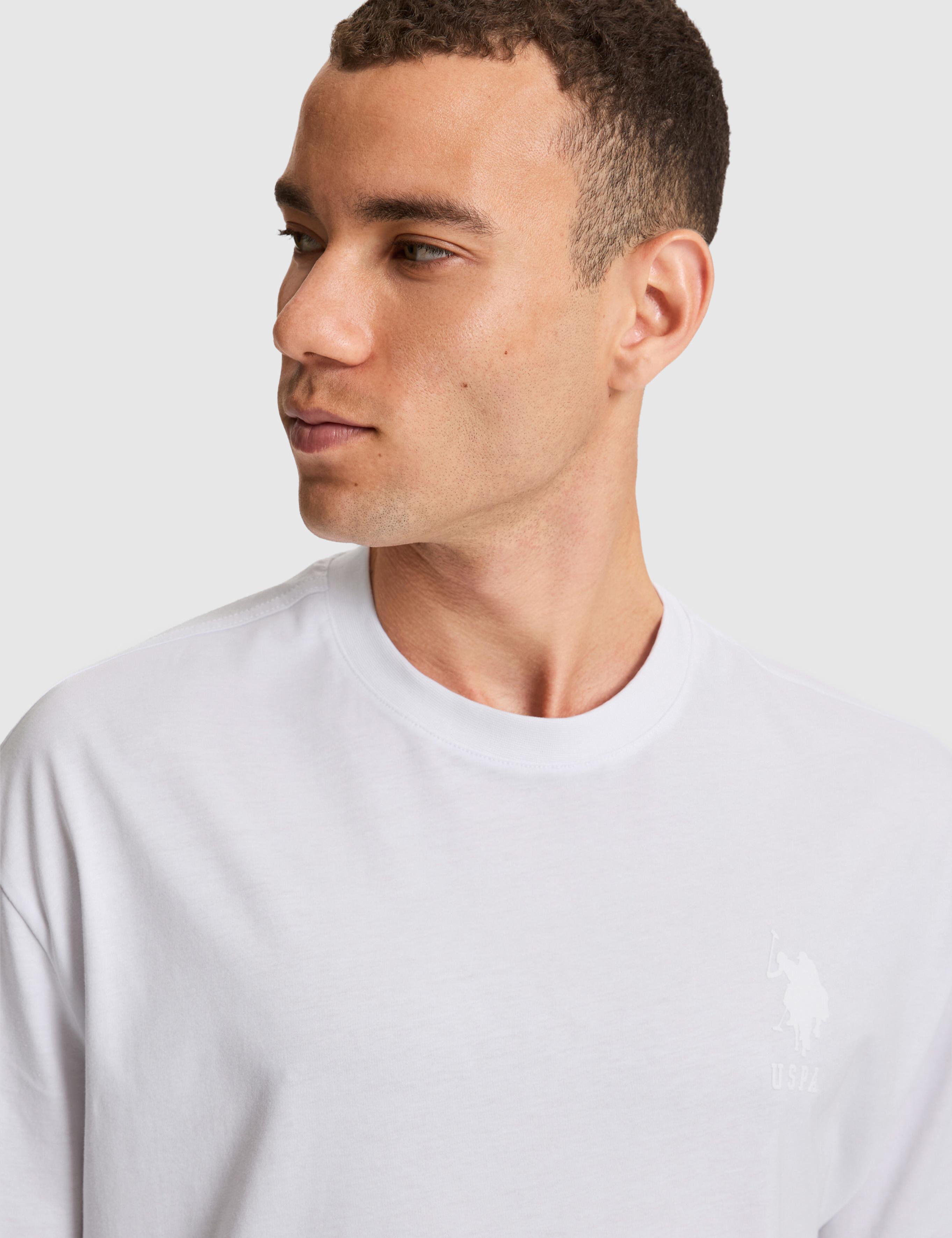 تی شرت یقه گرد ریلکس مردانه یو اس پولو | U.S. Polo Assn. - تصویر 2