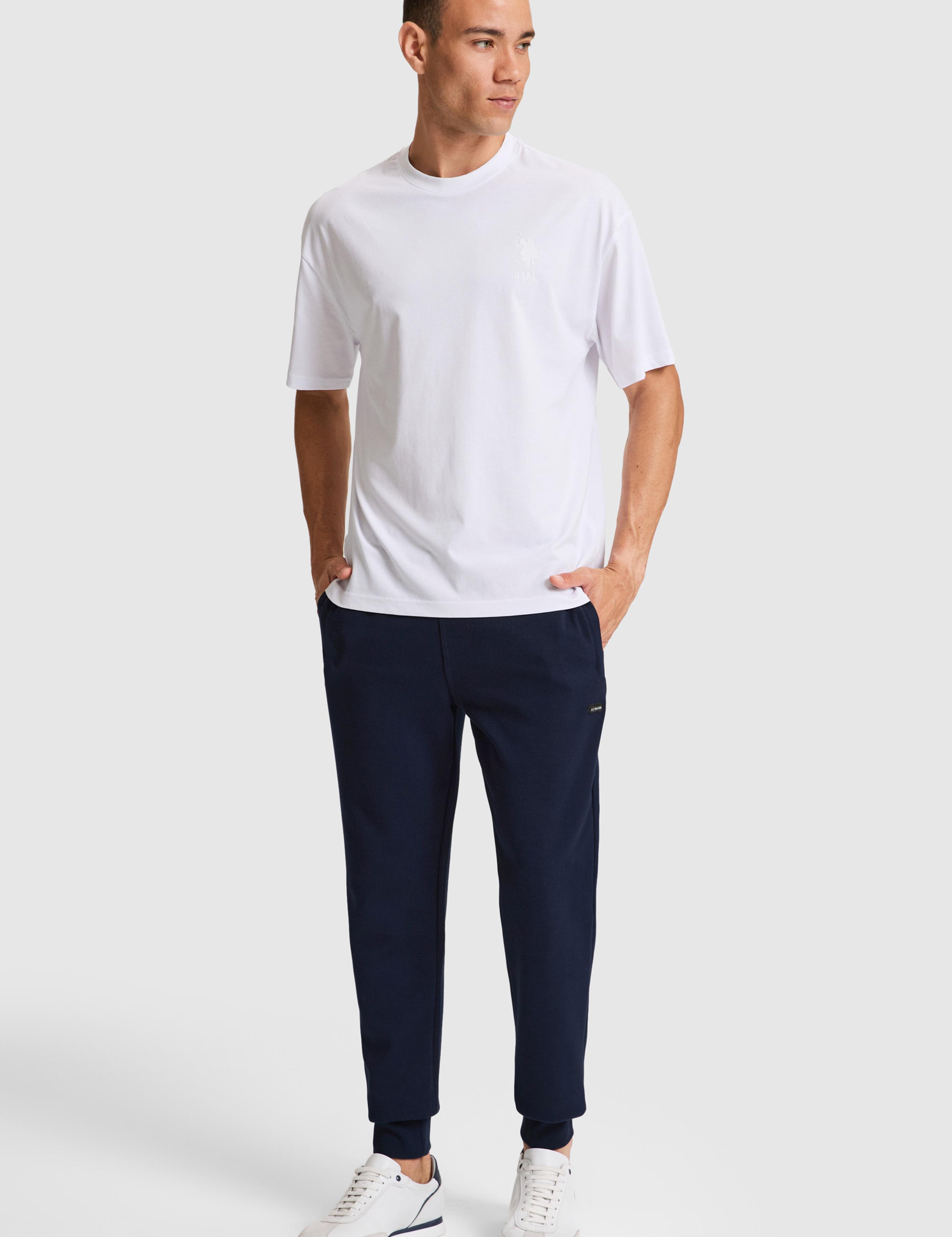 تی شرت یقه گرد ریلکس مردانه یو اس پولو | U.S. Polo Assn. - تصویر 4