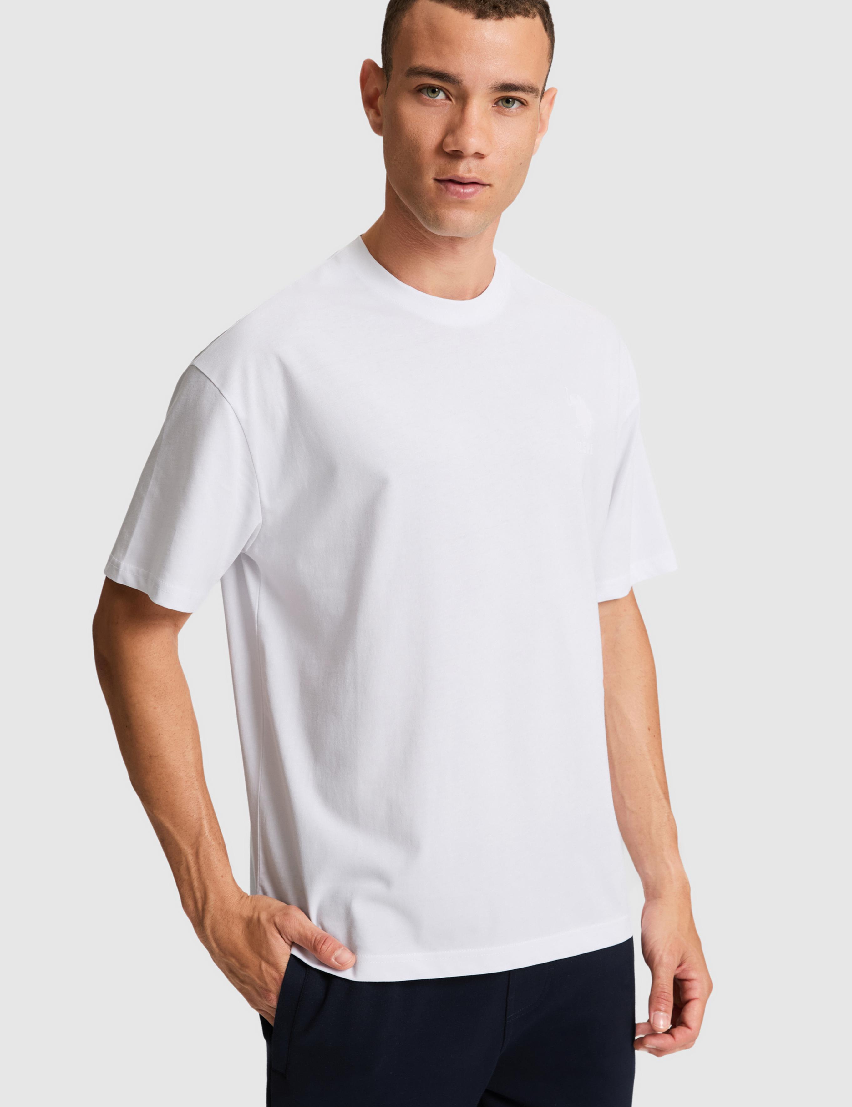 تی شرت یقه گرد ریلکس مردانه یو اس پولو | U.S. Polo Assn. - تصویر 3