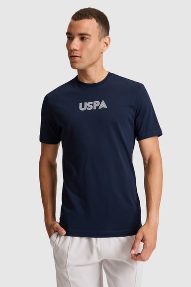 Erkek Lacivert Regular Fit Bisiklet Yaka Basic Tişört
