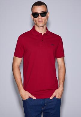 Erkek Bordo Basic Tişört - 50326963023