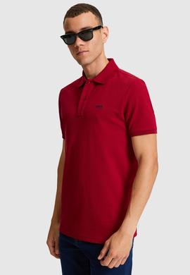 Erkek Bordo Basic Tişört - 50326963023