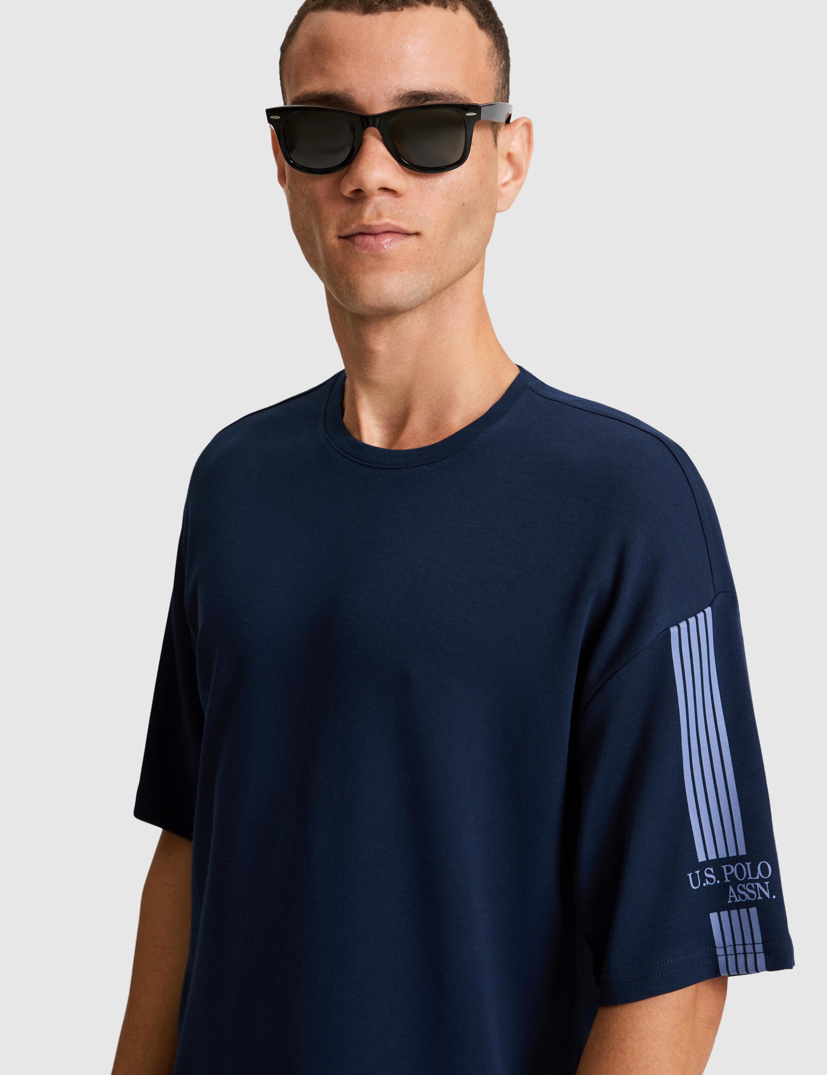 تی شرت یقه گرد  ریلکس  مردانه یو اس پولو | U.S. Polo Assn. - تصویر 2