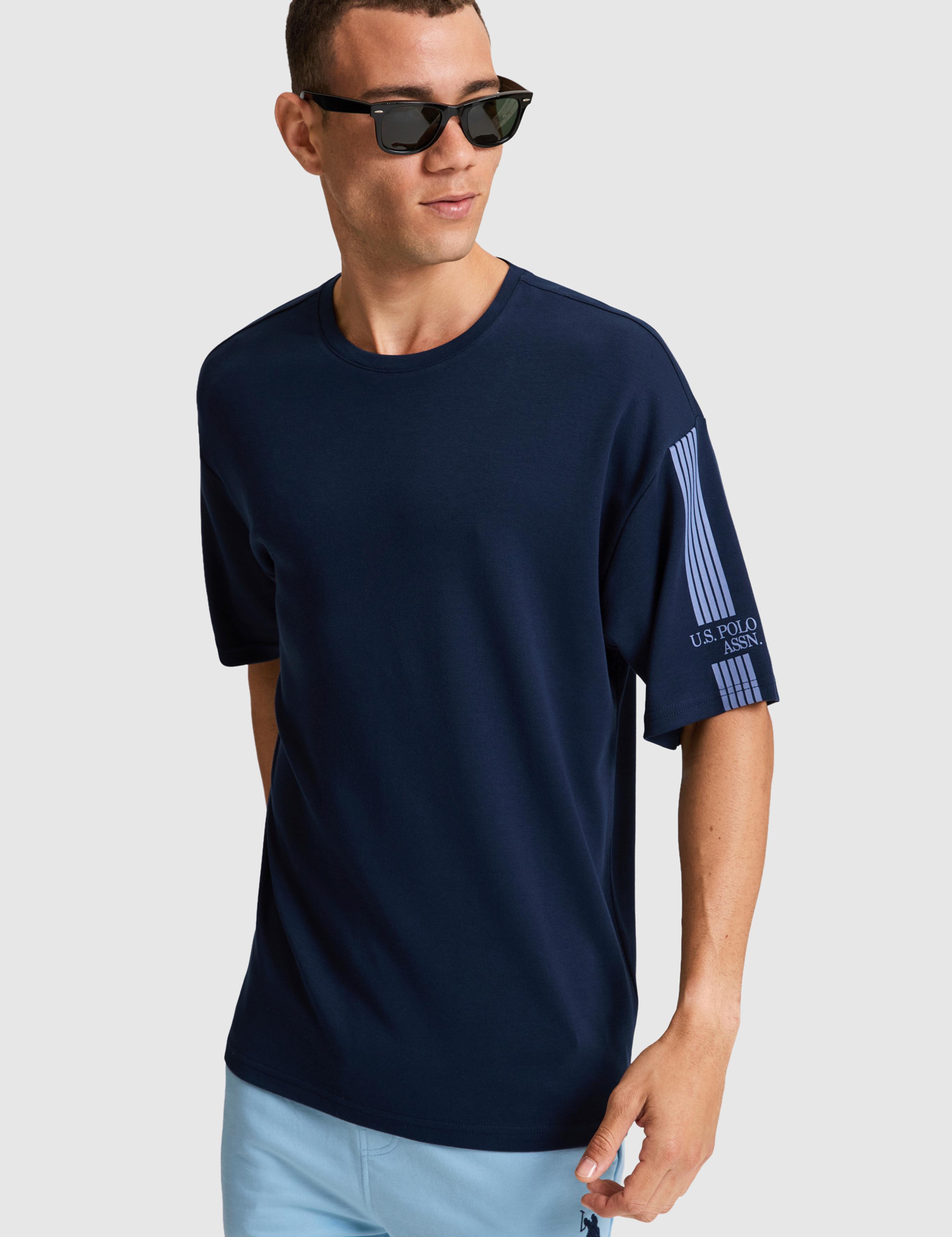 تی شرت یقه گرد  ریلکس  مردانه یو اس پولو | U.S. Polo Assn. - تصویر 3